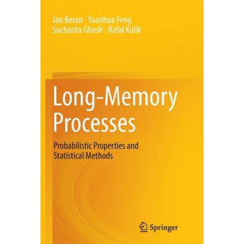 Long-Memory Processes: Probabilistic Properties and Statistical Methods Paperback, Springer