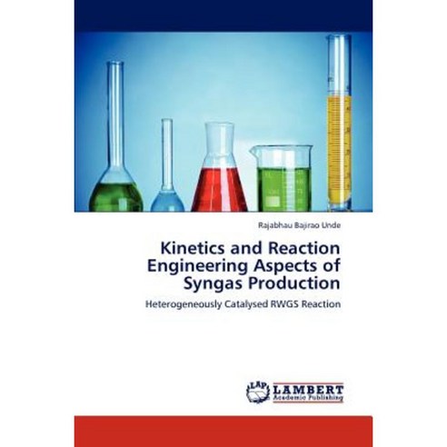 Kinetics and Reaction Engineering Aspects of Syngas Production Paperback, LAP Lambert Academic Publishing