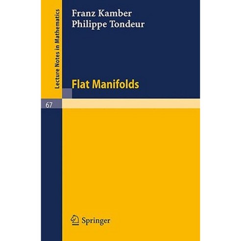 Flat Manifolds Paperback, Springer