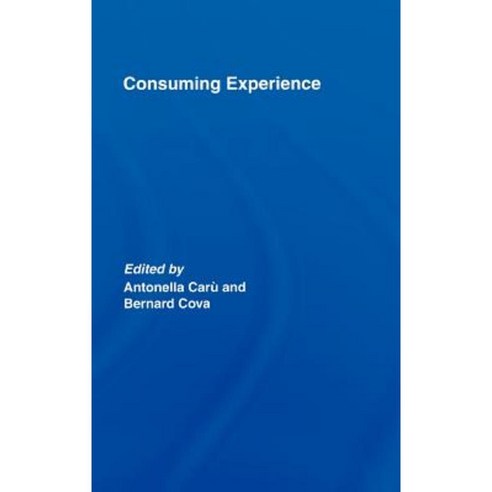 Cosuming Experience Hardcover, Routledge