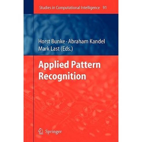 Applied Pattern Recognition Paperback, Springer