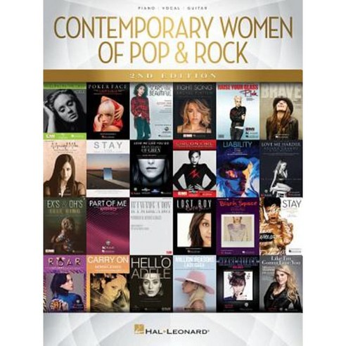 Contemporary Women of Pop & Rock Paperback, Hal Leonard Publishing Corporation