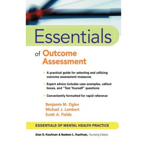 Essentials of Outcome Assessment Paperback, Wiley - 최저가 알림ㆍ특가 할인ㆍ가격비교 - 역대가