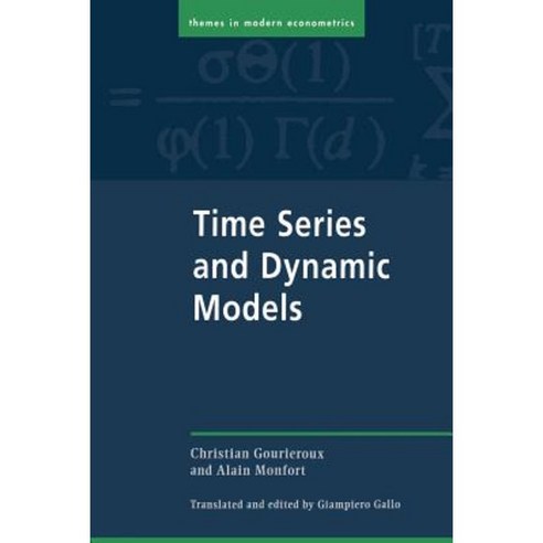 Time Series and Dynamic Models Paperback, Cambridge University Press