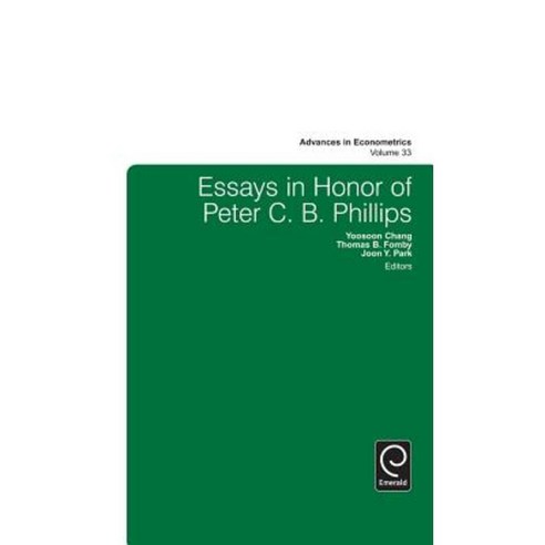 Essays in Honor of Peter C. B. Phillips Hardcover, Emerald Group Publishing