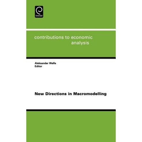 New Directions in Macromodelling Hardcover, Elsevier Science Ltd