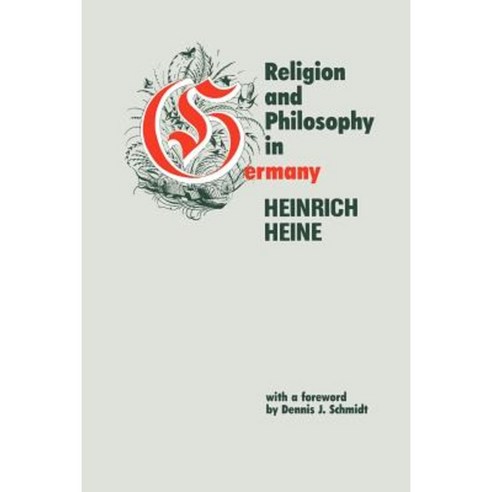 Religion and Philosophy in Germany Paperback, State University of New York Press