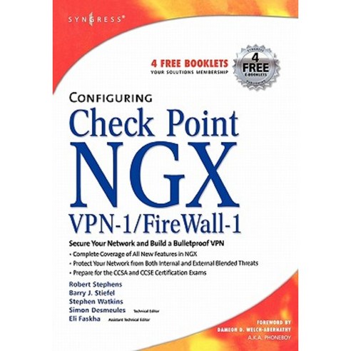 Configuring Check Point Ngx VPN-1/Firewall-1 Paperback, Syngress Publishing