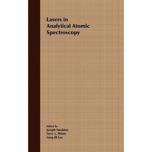 Lasers in Analytical Atomic Spectroscopy Hardcover, Wiley-Vch