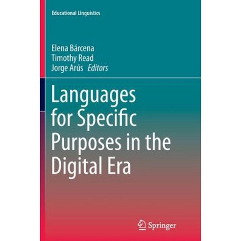Languages for Specific Purposes in the Digital Era Paperback, Springer ...