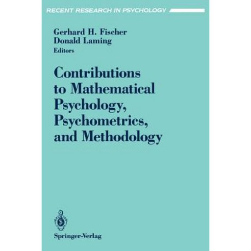 Contributions to Mathematical Psychology Psychometrics and Methodology Paperback, Springer