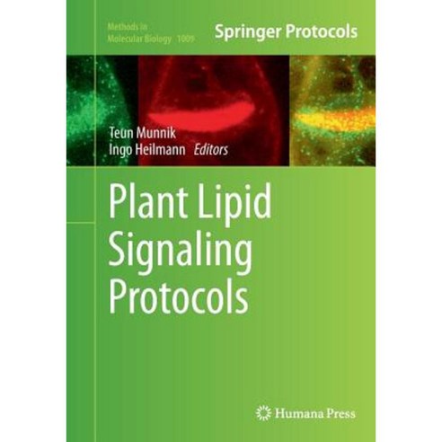 Plant Lipid Signaling Protocols Paperback, Humana Press