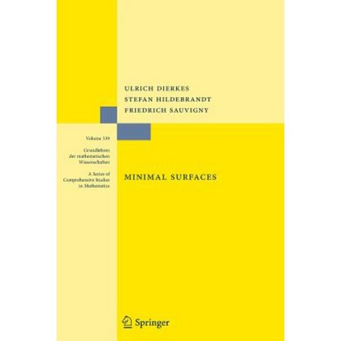 Minimal Surfaces Paperback, Springer