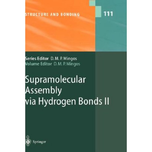 Supramolecular Assembly Via Hydrogen Bonds II Hardcover, Springer
