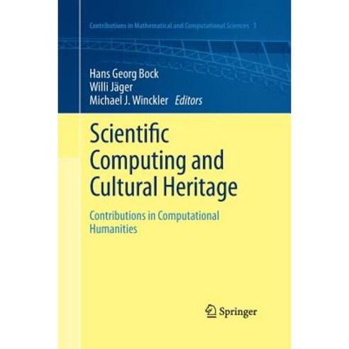 Scientific Computing and Cultural Heritage: Contributions in ...