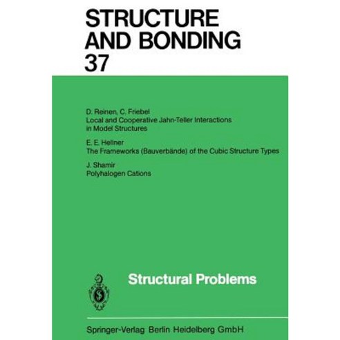 Structural Problems Paperback, Springer