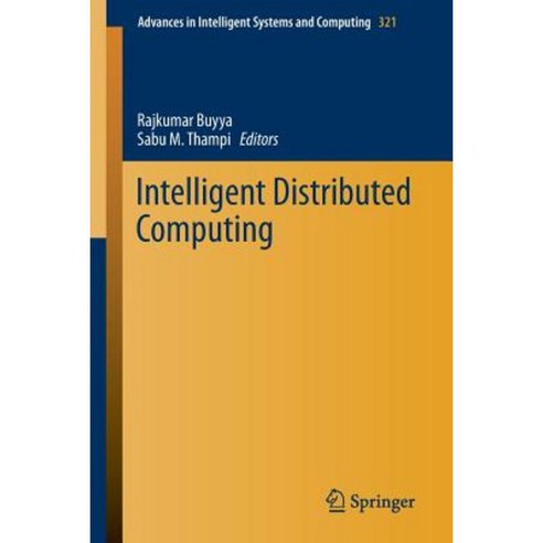 Intelligent Distributed Computing Paperback, Springer