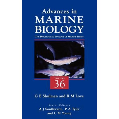 The Biochemical Ecology of Marine Fishes Hardcover, Academic Press