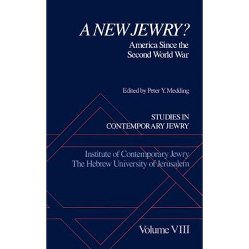 A New Jewry?: America Since the Second World War Hardcover, Oxford University Press, USA