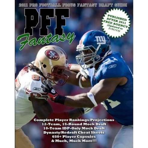 2011 Pff Fantasy Draft Guide Paperback, Createspace