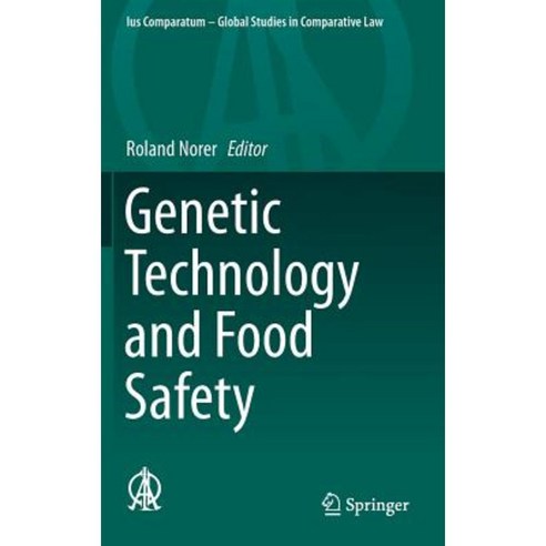 Genetic Technology and Food Safety Hardcover, Springer