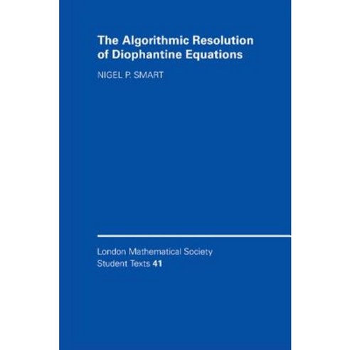 The Algorithmic Resolution of Diophantine Equations Paperback, Cambridge University Press