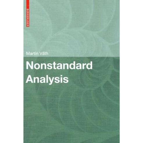 Nonstandard Analysis Hardcover, Birkhauser