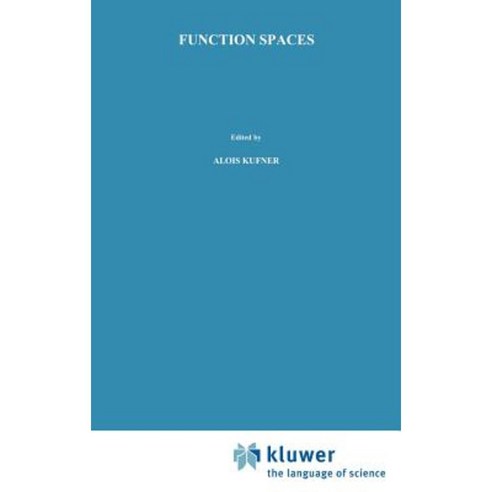 Function Spaces Hardcover, Springer