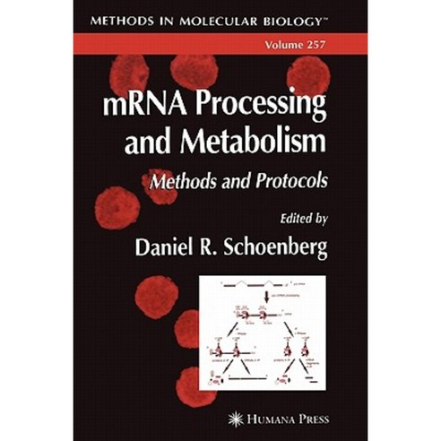 Mrna Processing and Metabolism: Methods and Protocols Paperback, Humana Press