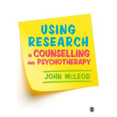 Using Research in Counselling and Psychotherapy Hardcover, Sage Publications Ltd