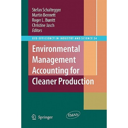 Environmental Management Accounting for Cleaner Production Paperback, Springer