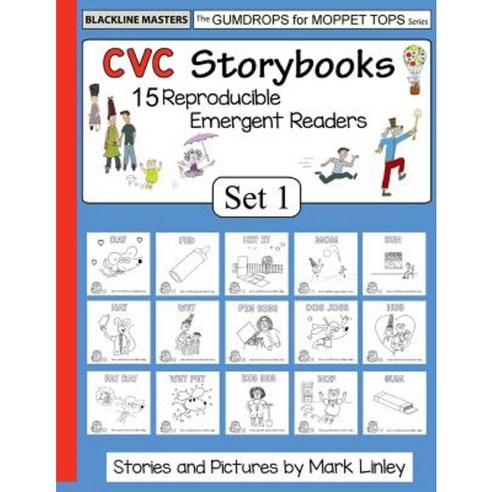 CVC Storybooks: Set 1 Paperback, Mark Linley