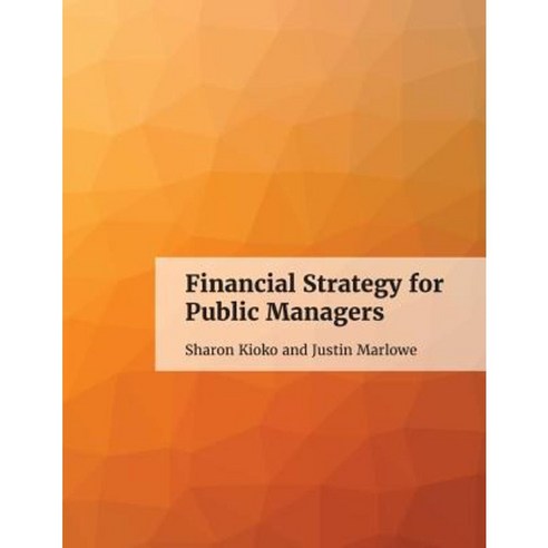 Financial Strategy for Public Managers Paperback, Rebus Foundation