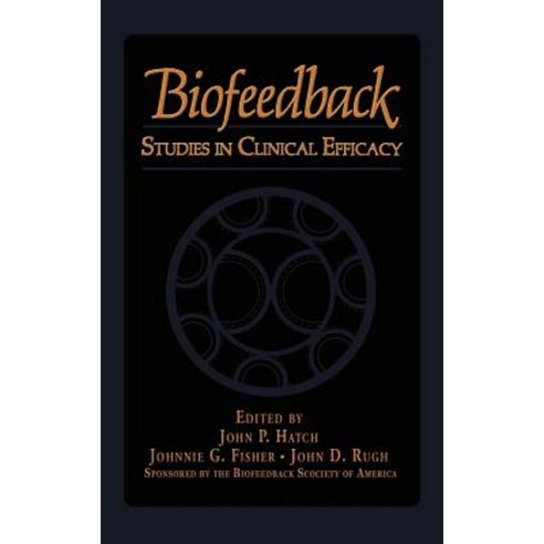 Biofeedback Hardcover, Springer