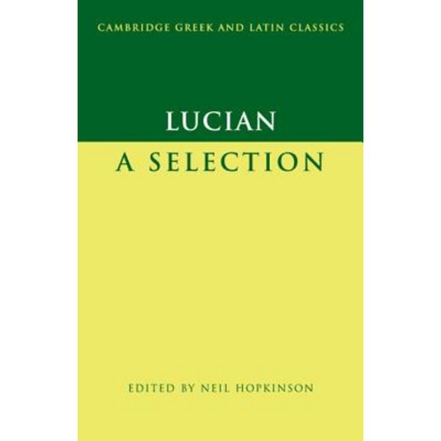 Lucian, Cambridge University Press