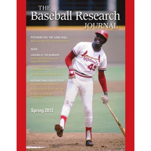 The Baseball Research Journal Volume 41 Number 1 Paperback, Society for American Baseball Research