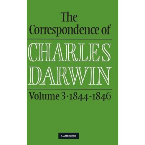 The Correspondence of Charles Darwin, Cambridge University Press