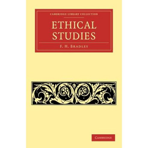 Ethical Studies, Cambridge University Press