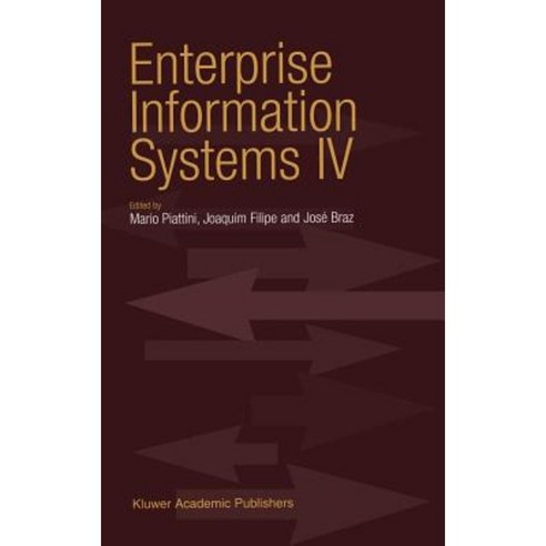 Enterprise Information Systems IV Hardcover, Springer