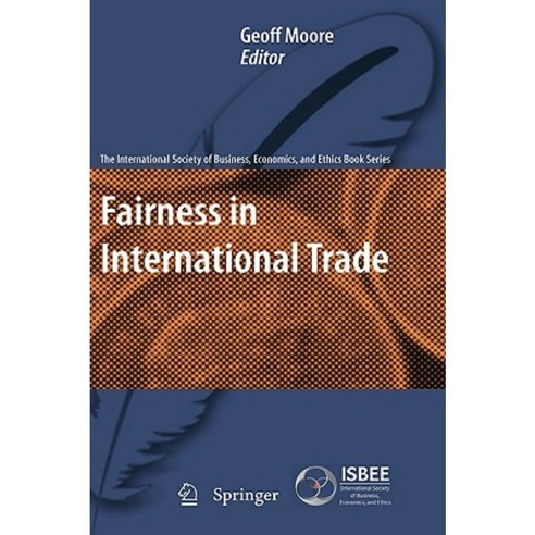 Fairness in International Trade Hardcover, Springer