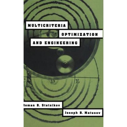 Multicriteria Optimization and Engineering Hardcover, Springer