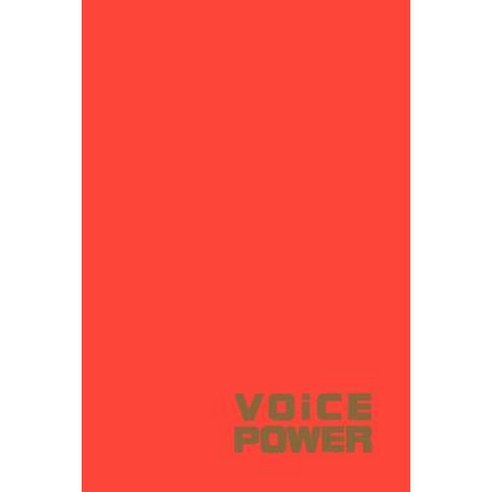 Voice Power Paperback, Booksurge Publishing