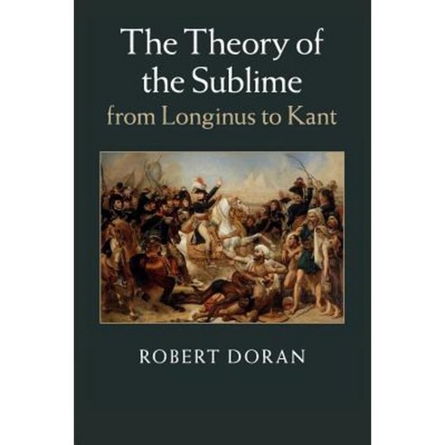 The Theory of the Sublime from Longinus to Kant Paperback, Cambridge University Press