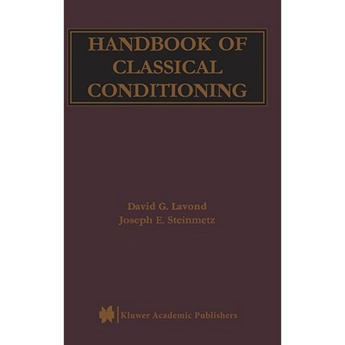 Handbook of Classical Conditioning Hardcover, Springer