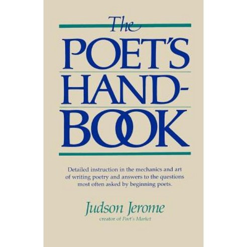 The Poet''s Handbook Paperback, Writer''s Digest Books