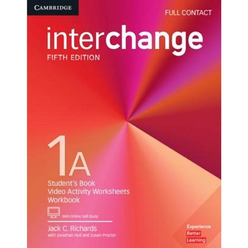 Interchange Level 1a Full Contact with Online Self-Study Hardcover, Cambridge University Press