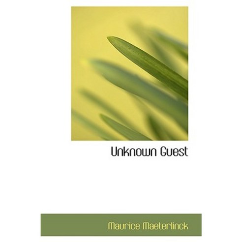 Unknown Guest Paperback, BiblioLife