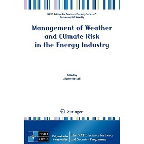 Management of Weather and Climate Risk in the Energy Industry Paperback, Springer