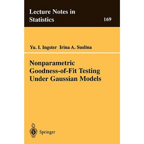 Nonparametric Goodness-Of-Fit Testing Under Gaussian Models Paperback, Springer