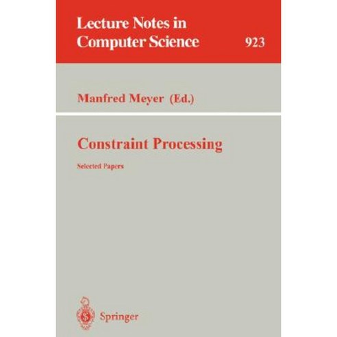 Constraint Processing Paperback, Springer - 가격 변동 추적 그래프 - 역대가